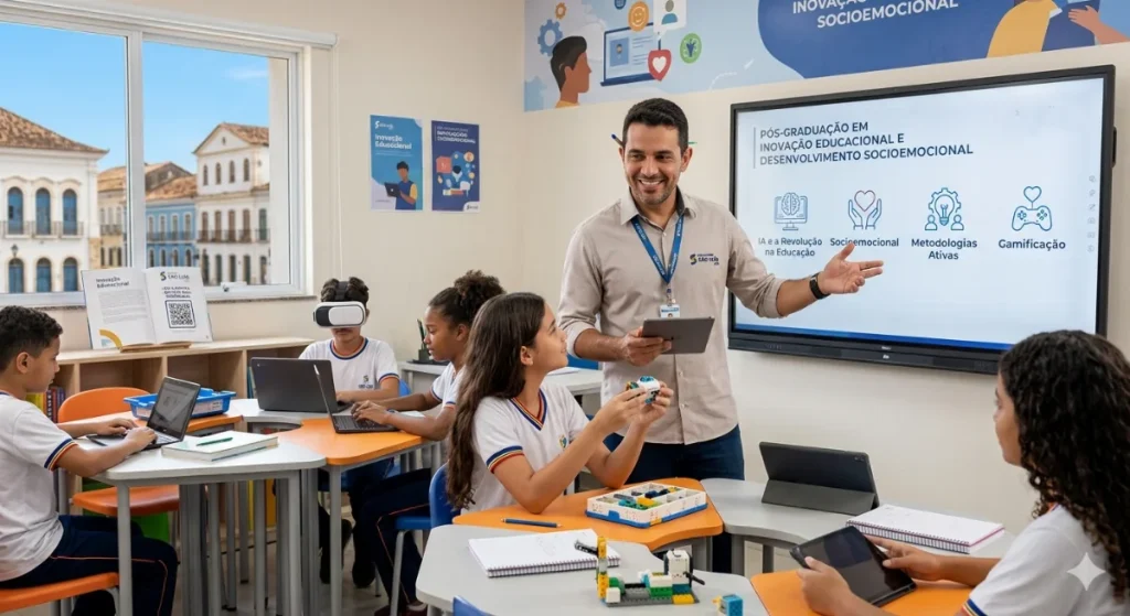 Pós-graduação em Inovação Educacional e Desenvolvimento Socioemocional: seja um educador do futuro