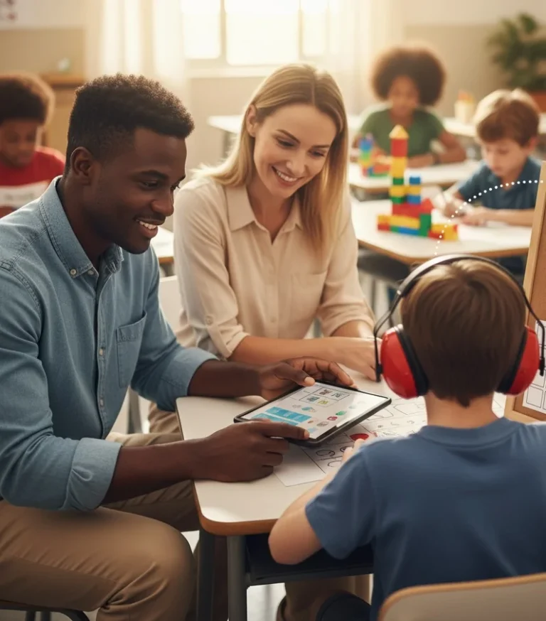 Como trabalhar com alunos TEA e TDAH com rotatividade de profissionais de apoio