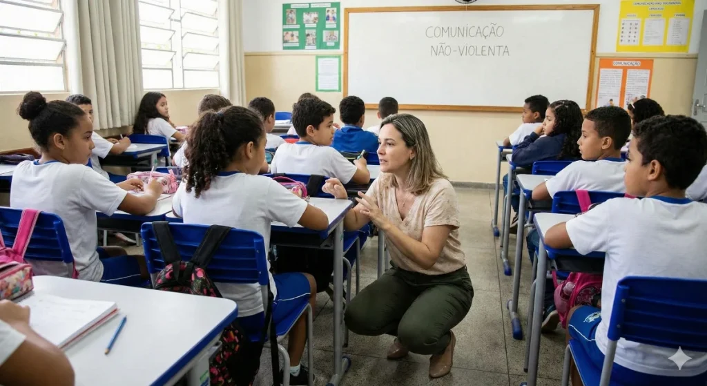 Você grita ou conversa? Como a Comunicação Não-Violenta pode salvar sua voz e sua autoridade na sala de aula