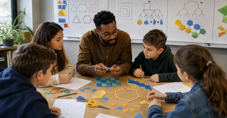 Formas geométricas têm estrutura de linguagem