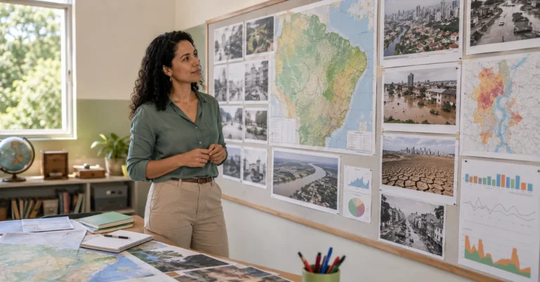 Educação climática nas aulas de História e Geografia: como sair do discurso e chegar à prática